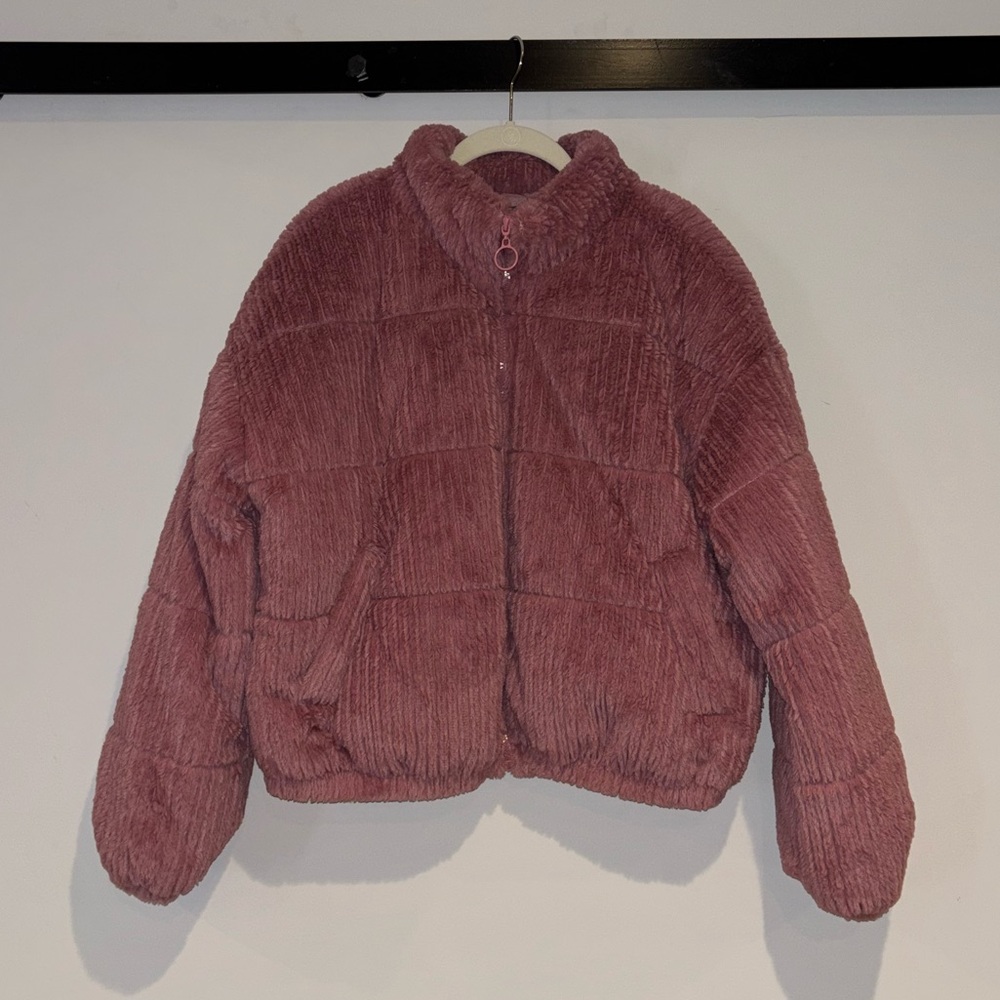 Wild Fable Blush Pink Fuzzy Jacket